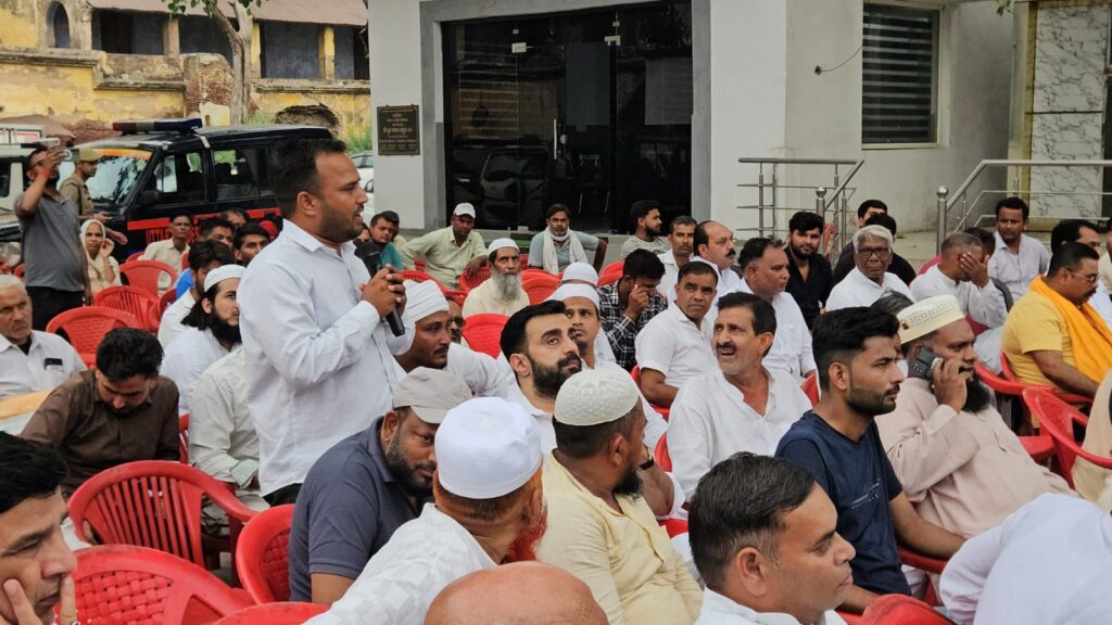 बकरीद पर्व को लेकर शांति समिति की बैठक सम्पन्न, आपसी सौहार्द बनाए रखने की अपील